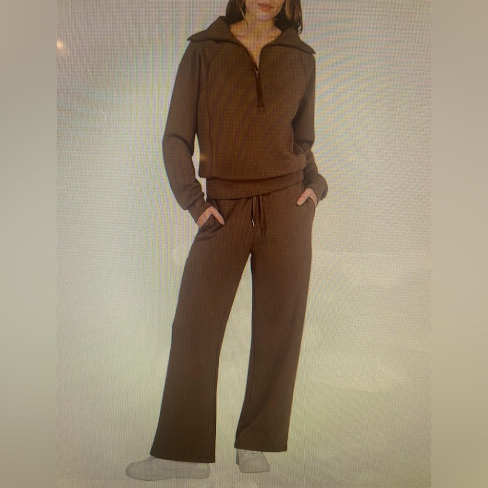 Brown two piece matching lounge suit-NEW